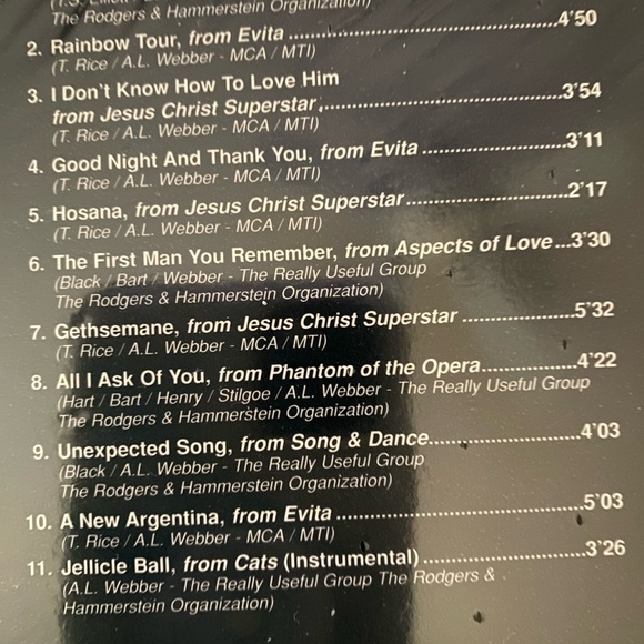 NEW sealed The Best of Andrew Lloyd Webber 4 CD Box Set - Picture 7 of 8